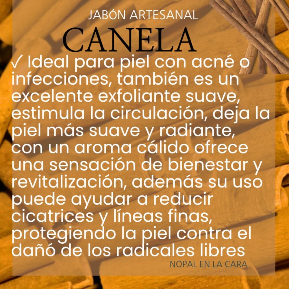 Jabón artesanal de canela - Picture 2 of 2